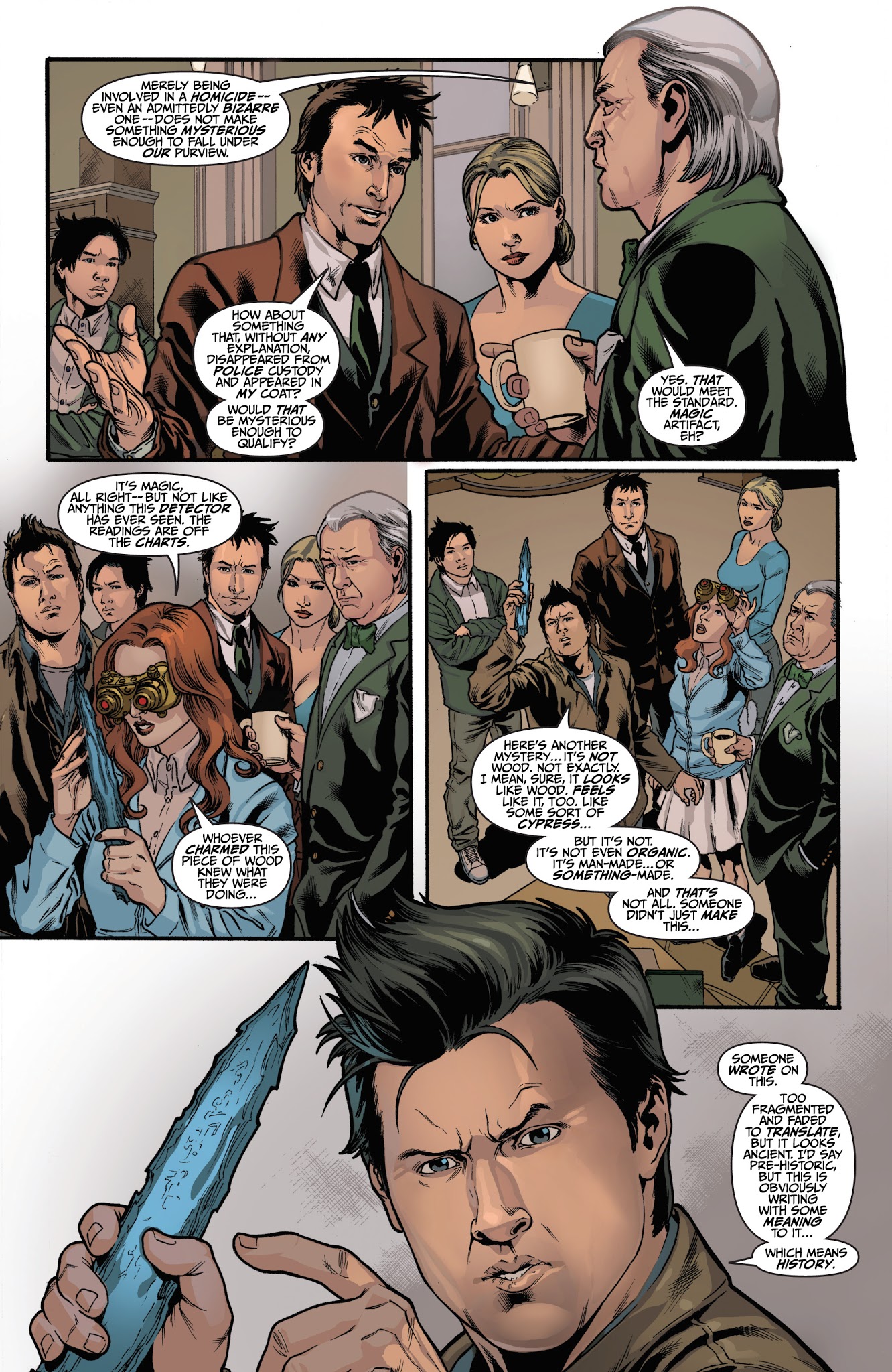 Read online The Librarians comic -  Issue #1 - 12