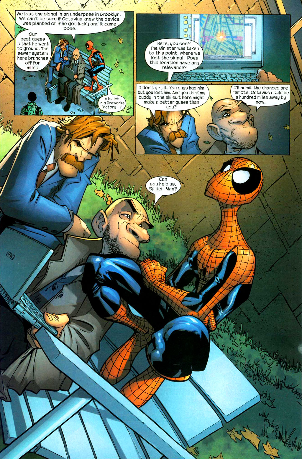 Read online The Spectacular Spider-Man (2003) comic -  Issue #8 - 21
