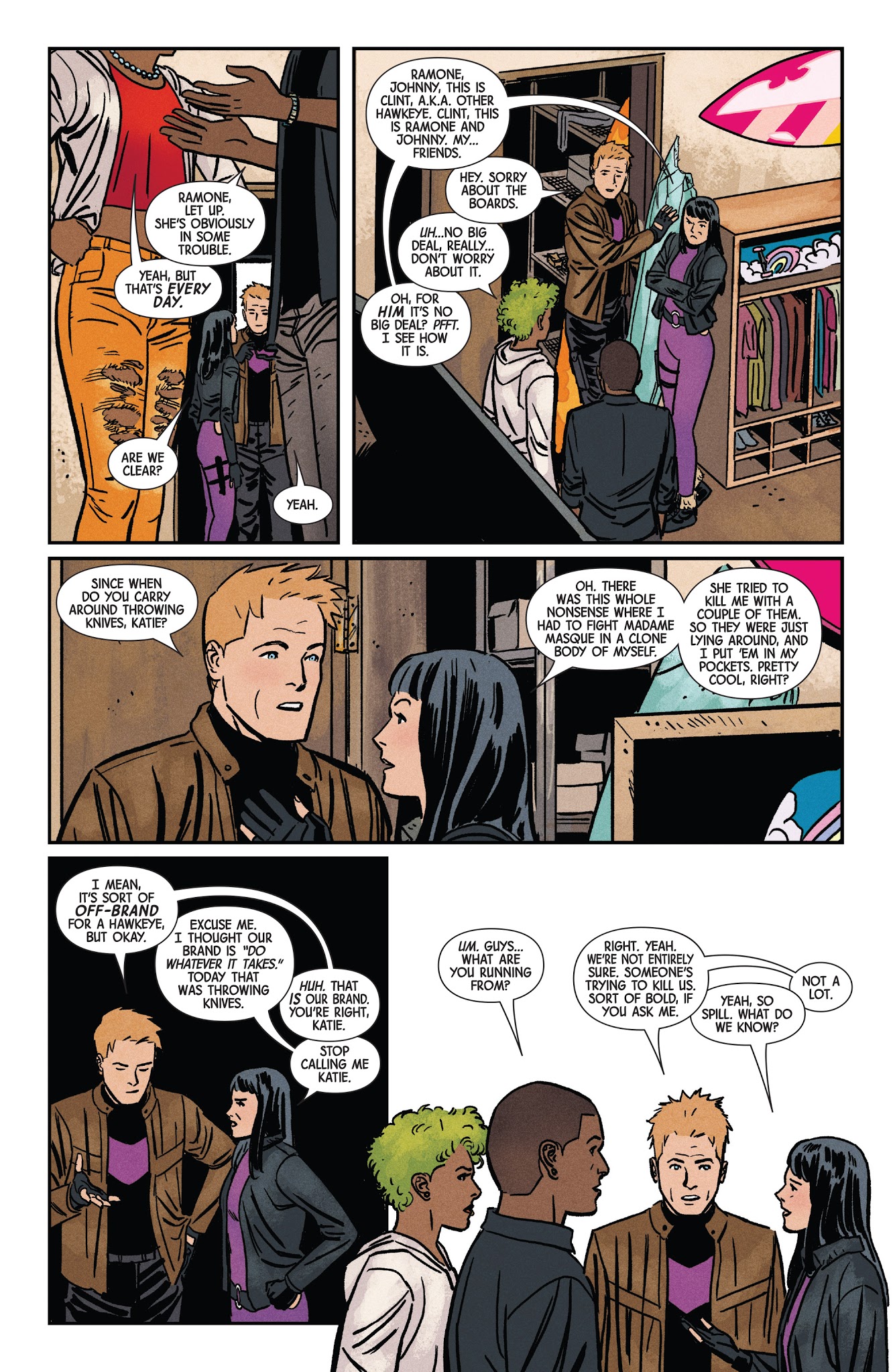 Read online Hawkeye (2016) comic -  Issue #13 - 10