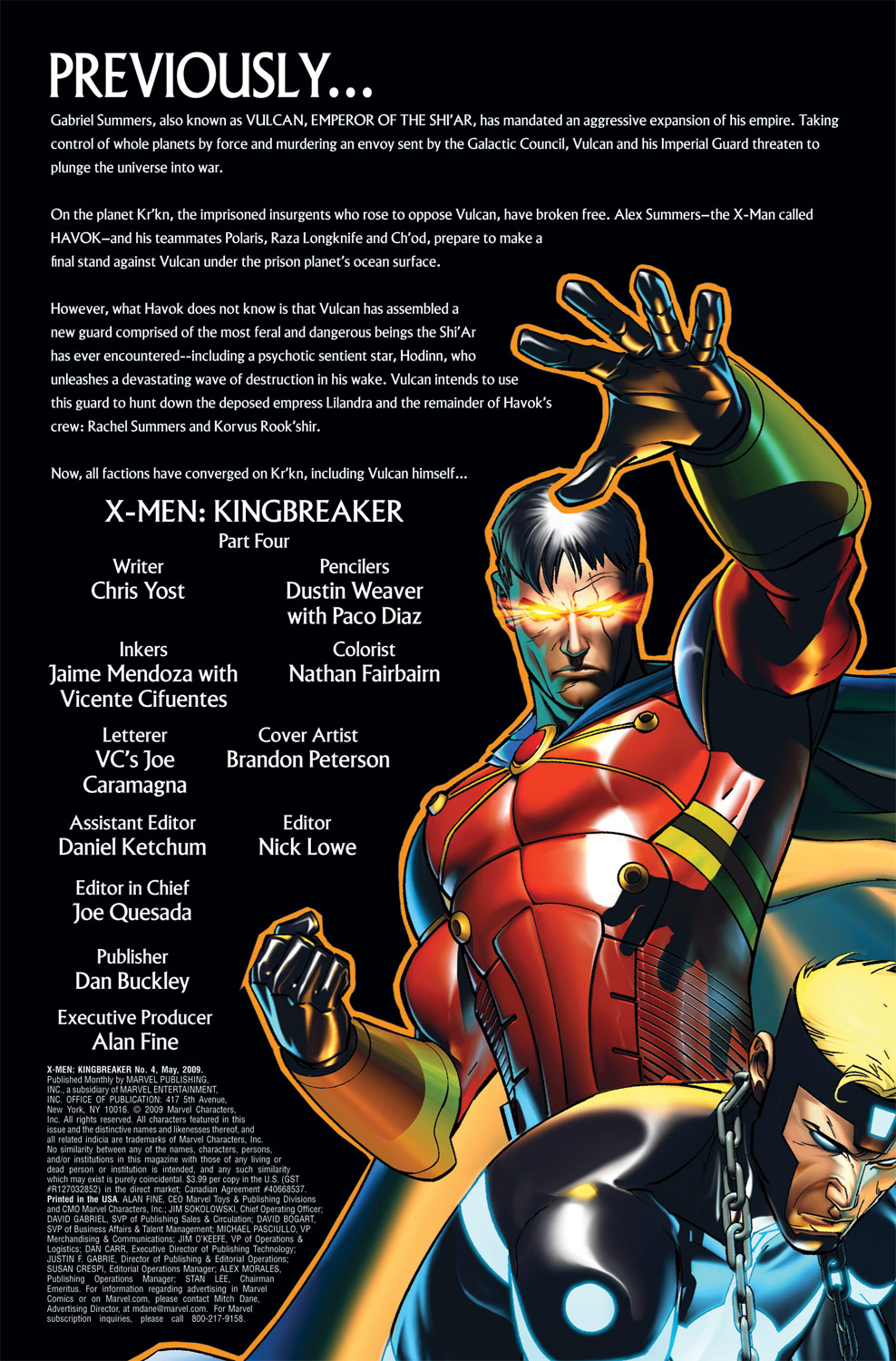 Read online X-Men: Kingbreaker comic -  Issue #4 - 2