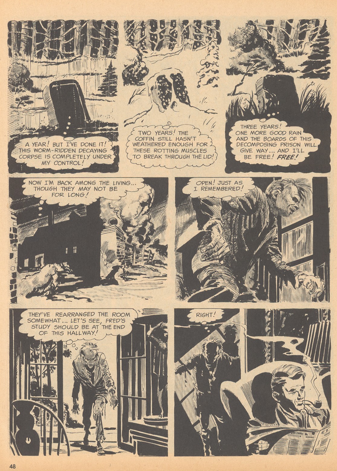 Read online Creepy (1964) comic -  Issue #3 - 48