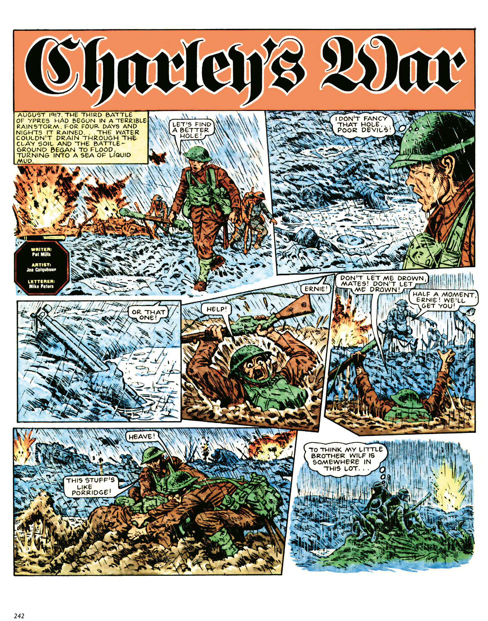 Read online Charley's War: The Definitive Collection comic -  Issue # TPB 2 - 242