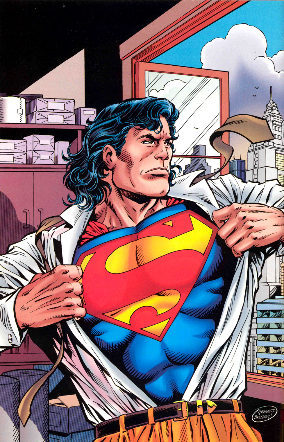 Read online Superman: The Man of Steel Gallery comic -  Issue # Full - 6