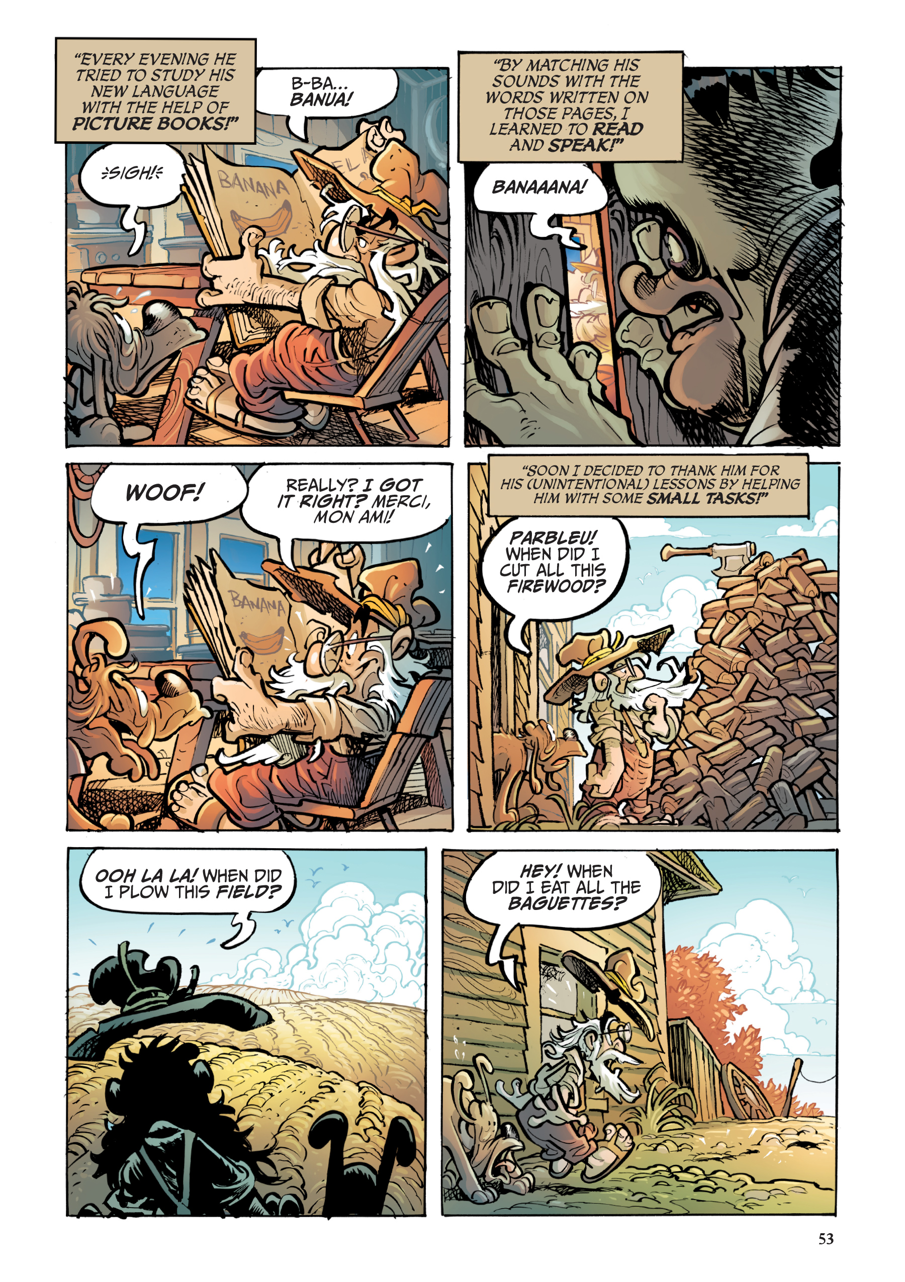 Read online Disney Frankenstein, Starring Donald Duck comic -  Issue # TPB - 53