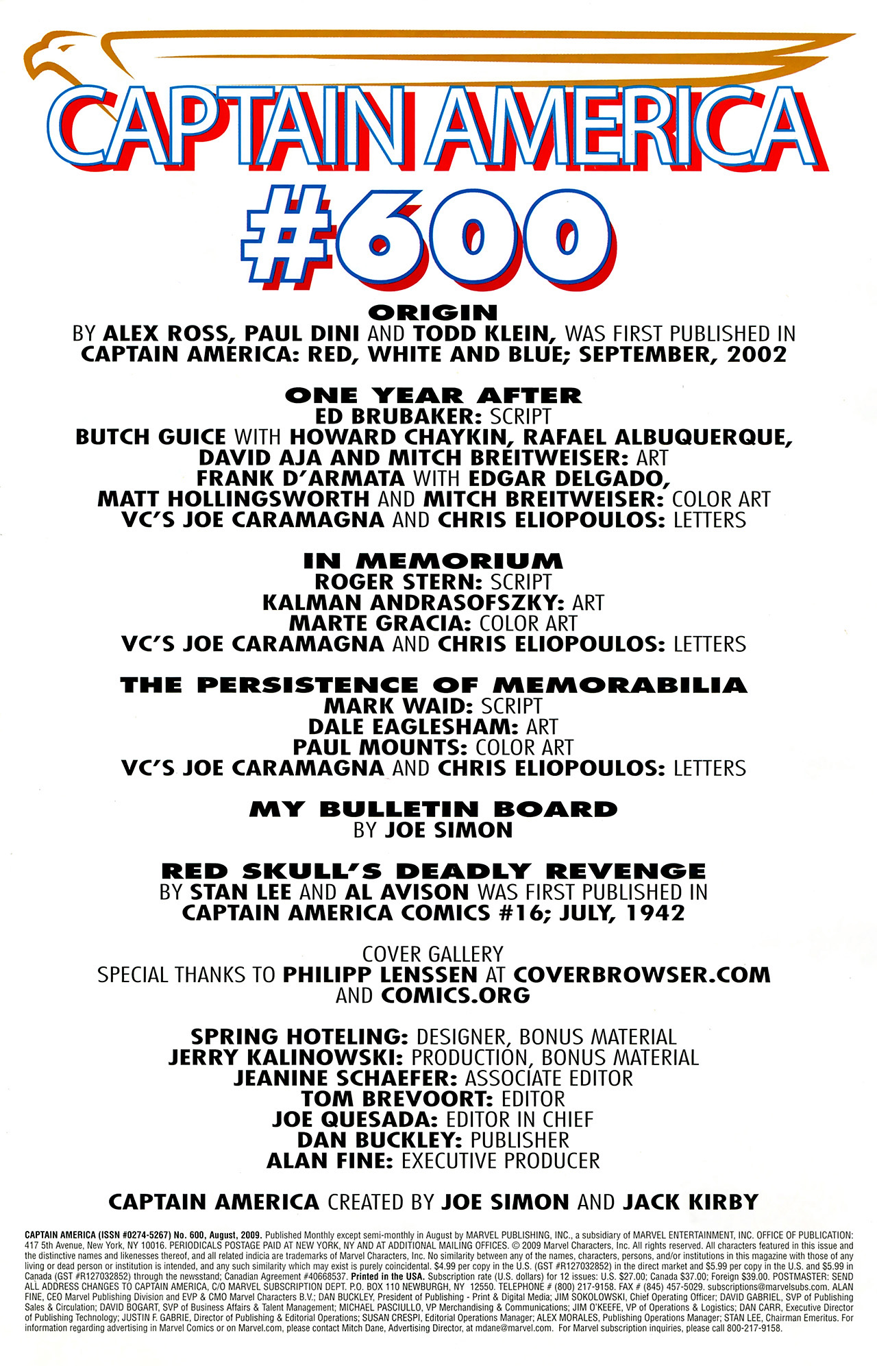 Read online Captain America (1968) comic -  Issue #600 - 3