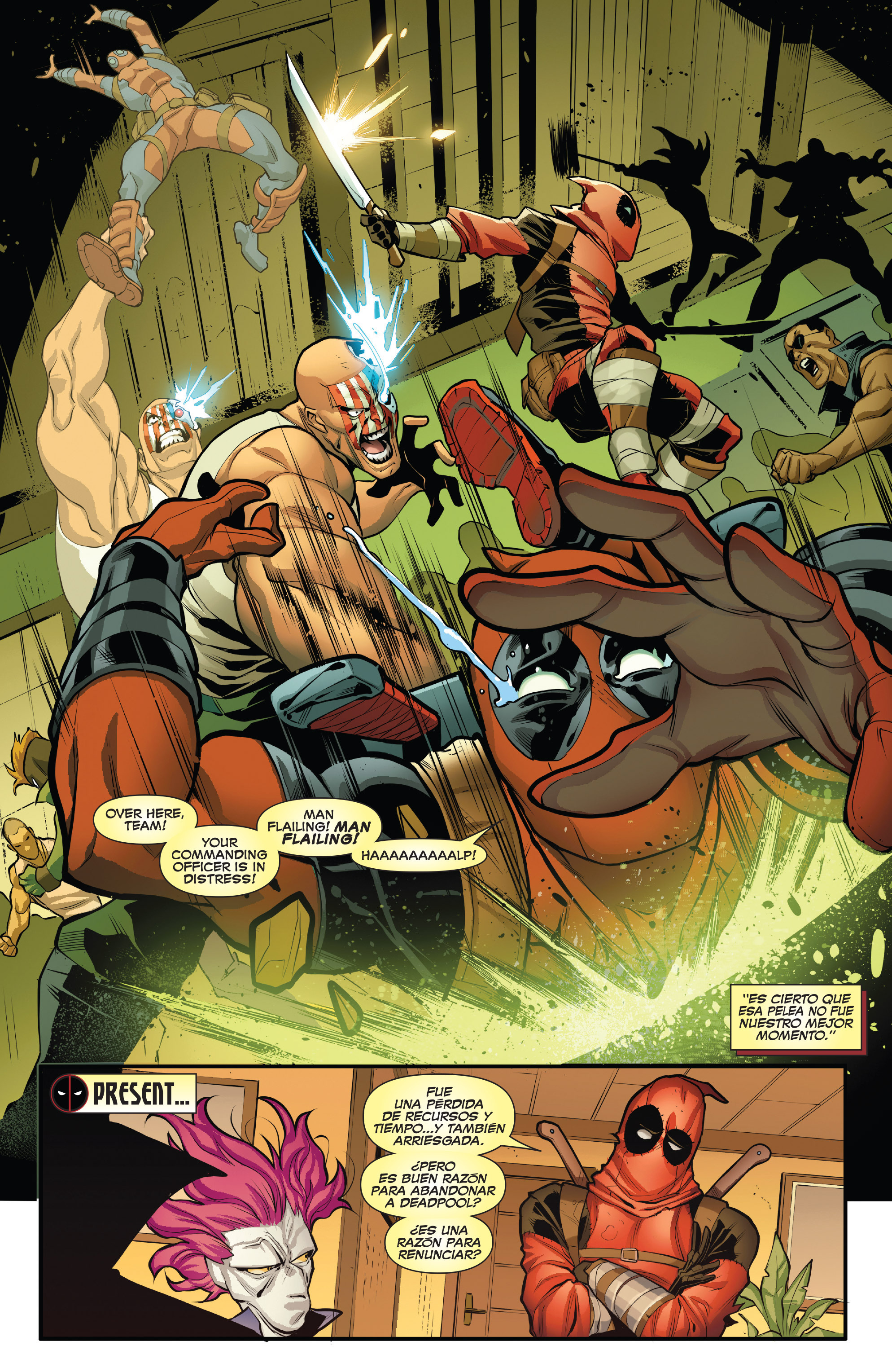 Read online Deadpool & the Mercs For Money [II] comic -  Issue #3 - 11