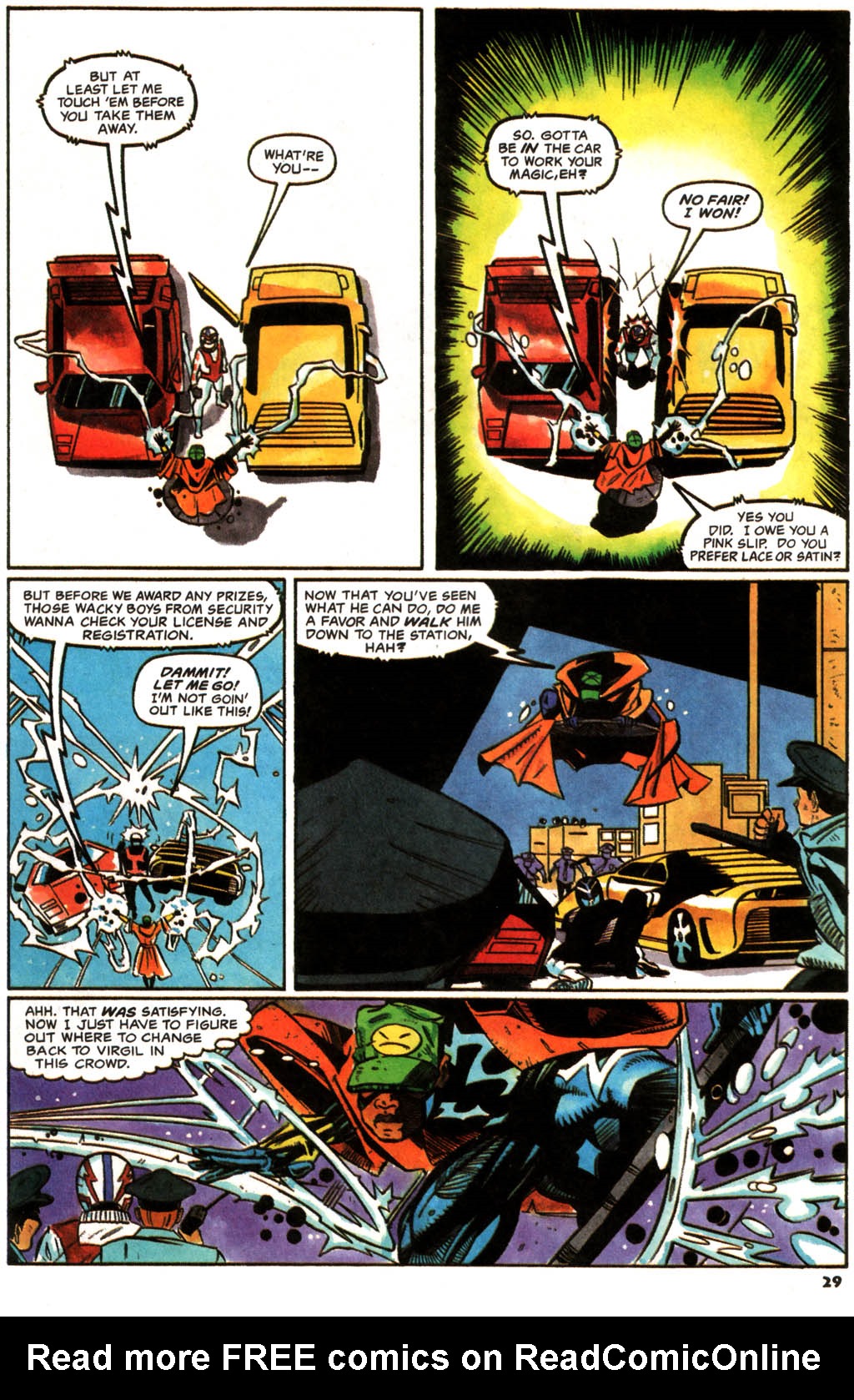 Read online Static comic -  Issue #16 - 21