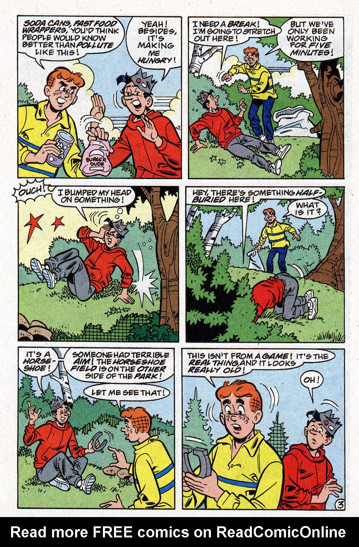 Read online Jughead with Archie Digest Magazine comic -  Issue #170 - 4