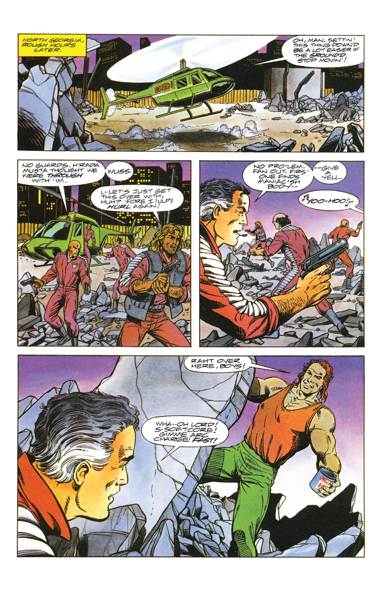 Read online Valiant Masters H.A.R.D. Corps comic -  Issue # TPB - 94