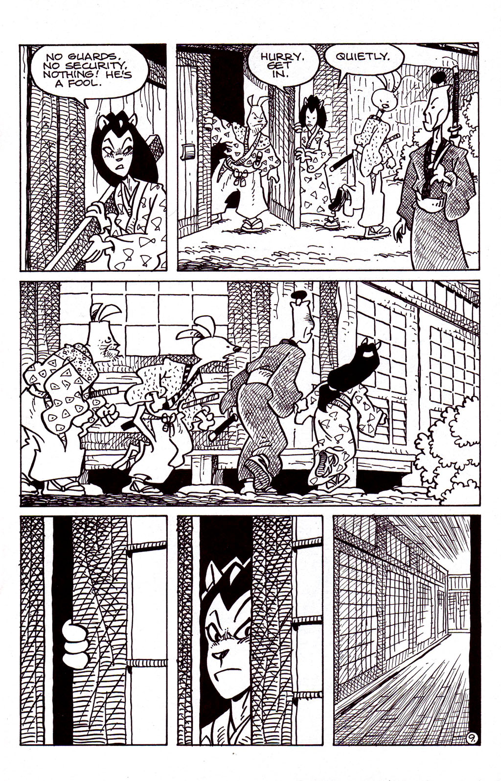 Read online Usagi Yojimbo (1996) comic -  Issue #94 - 11