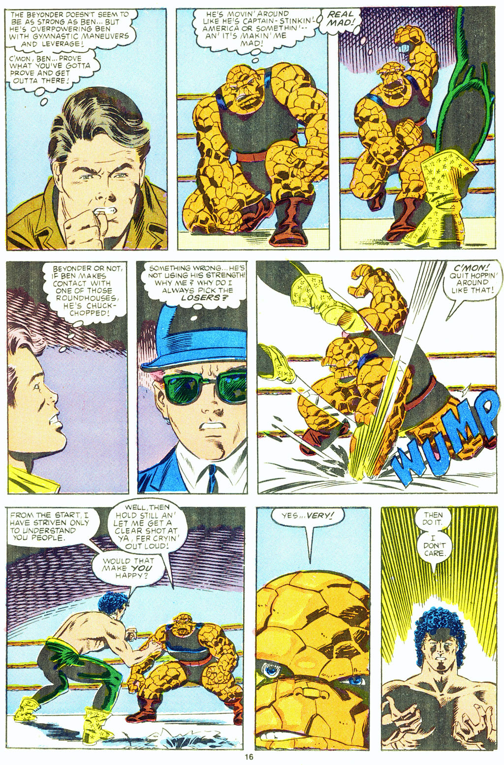 Read online The Thing comic -  Issue #30 - 17