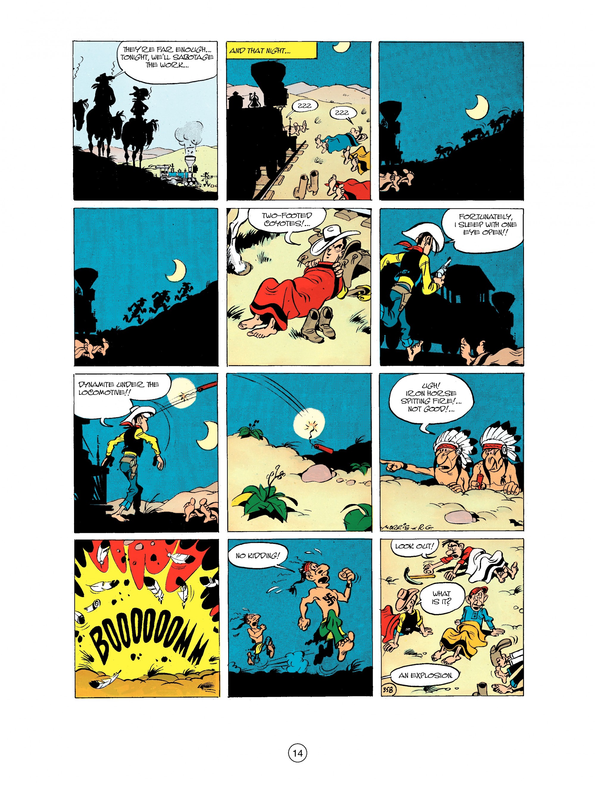 Read online A Lucky Luke Adventure comic -  Issue #32 - 14