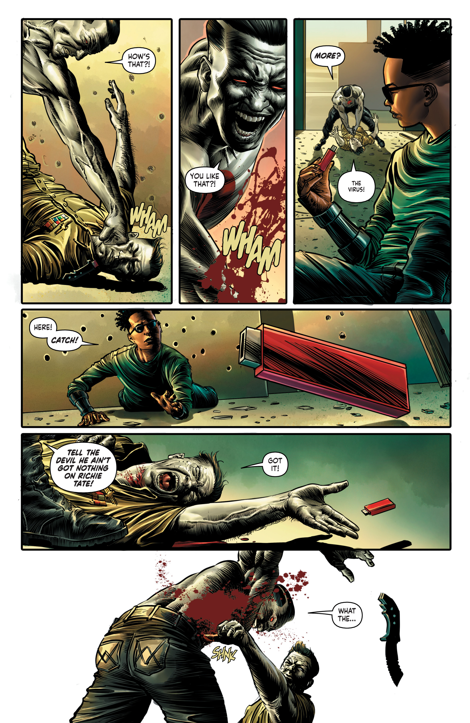 Read online Bloodshot Rising Spirit comic -  Issue #8 - 18