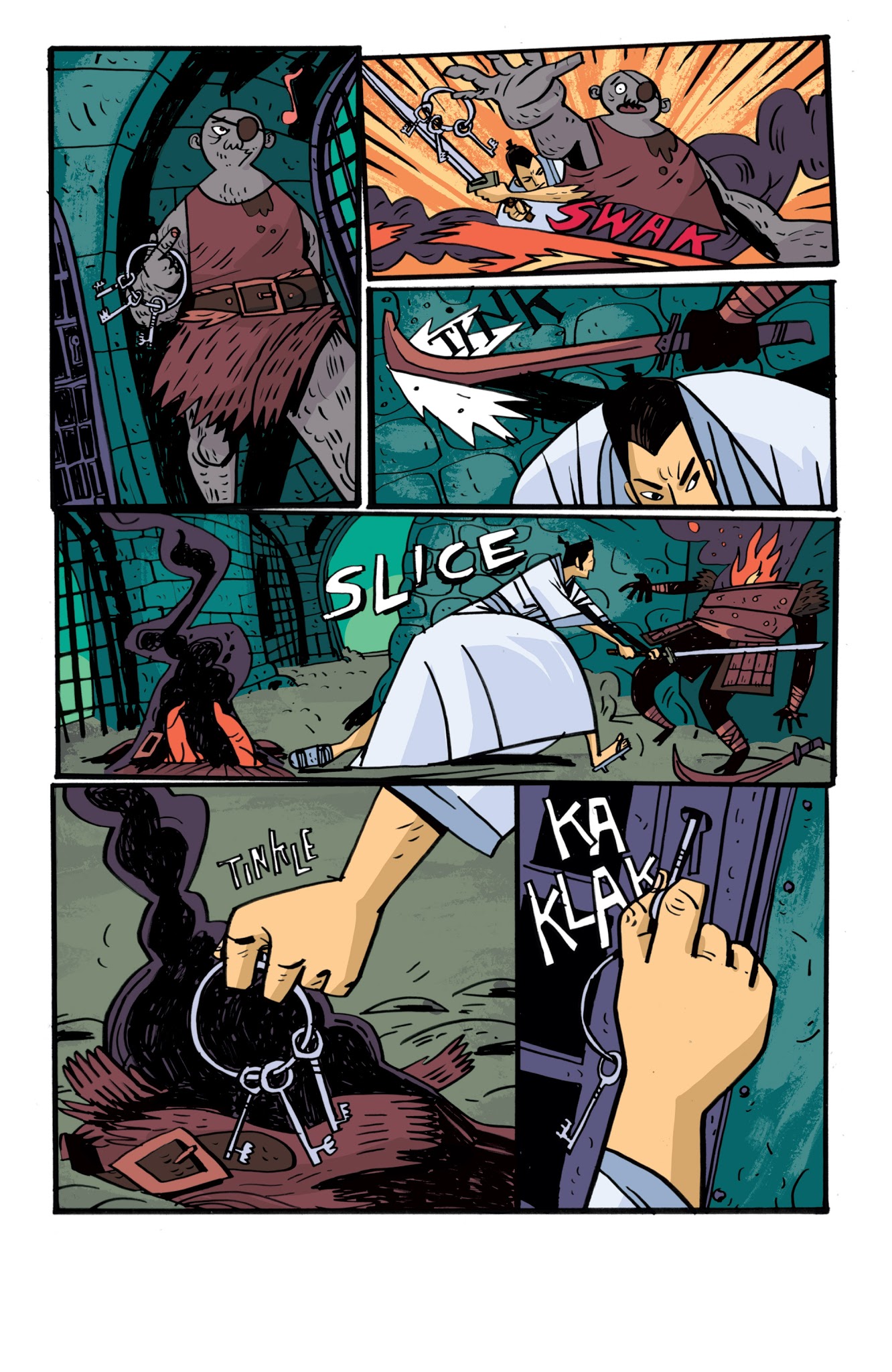 Read online Samurai Jack: Quantum Jack comic -  Issue #5 - 5