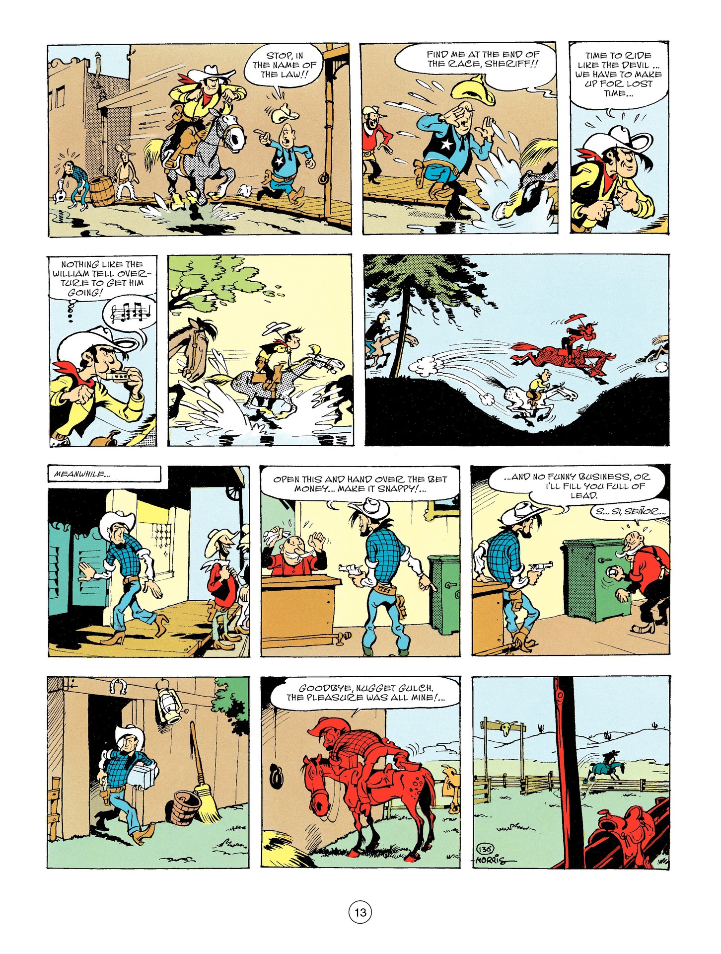 Read online A Lucky Luke Adventure comic -  Issue #56 - 13