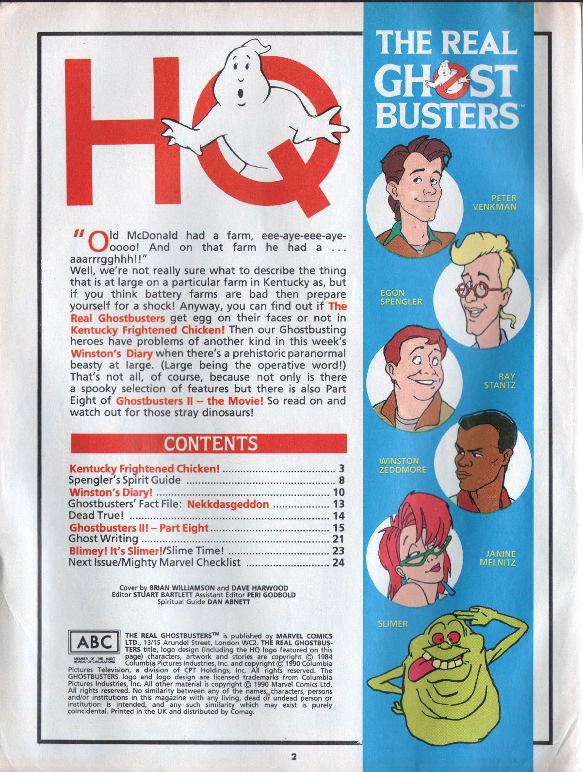 Read online The Real Ghostbusters comic -  Issue #85 - 2