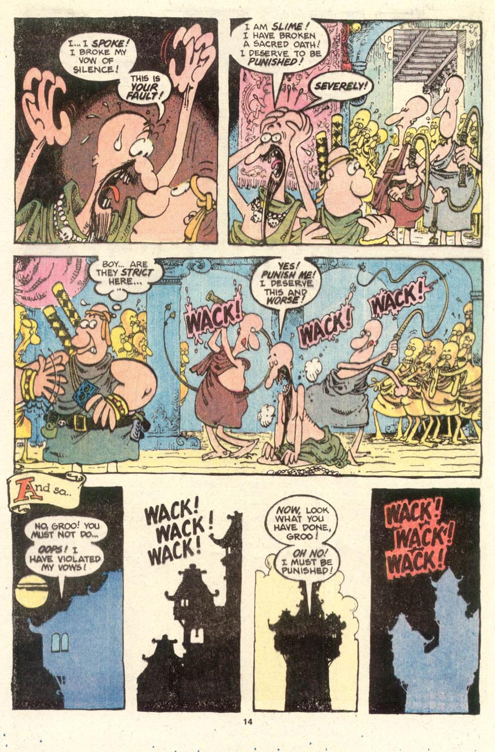 Read online Sergio Aragonés Groo the Wanderer comic -  Issue #15 - 14