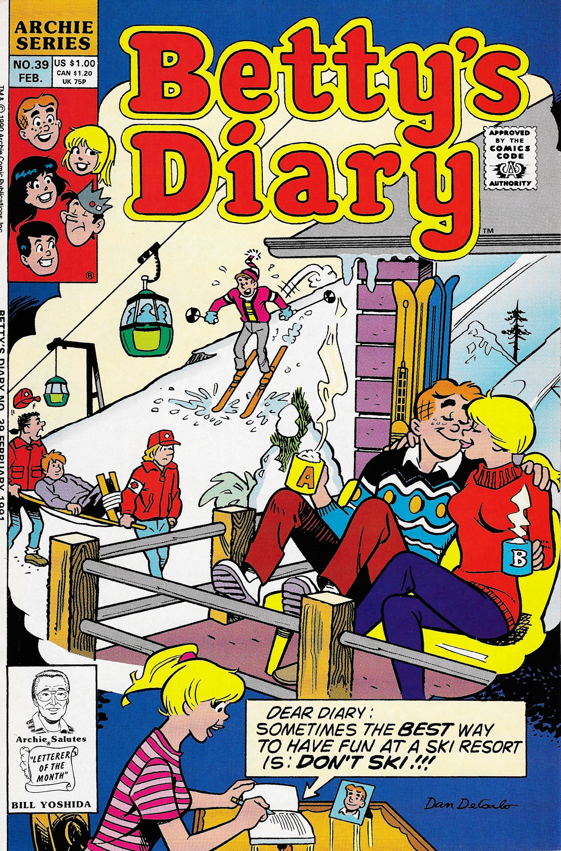Read online Betty's Diary comic -  Issue #39 - 1