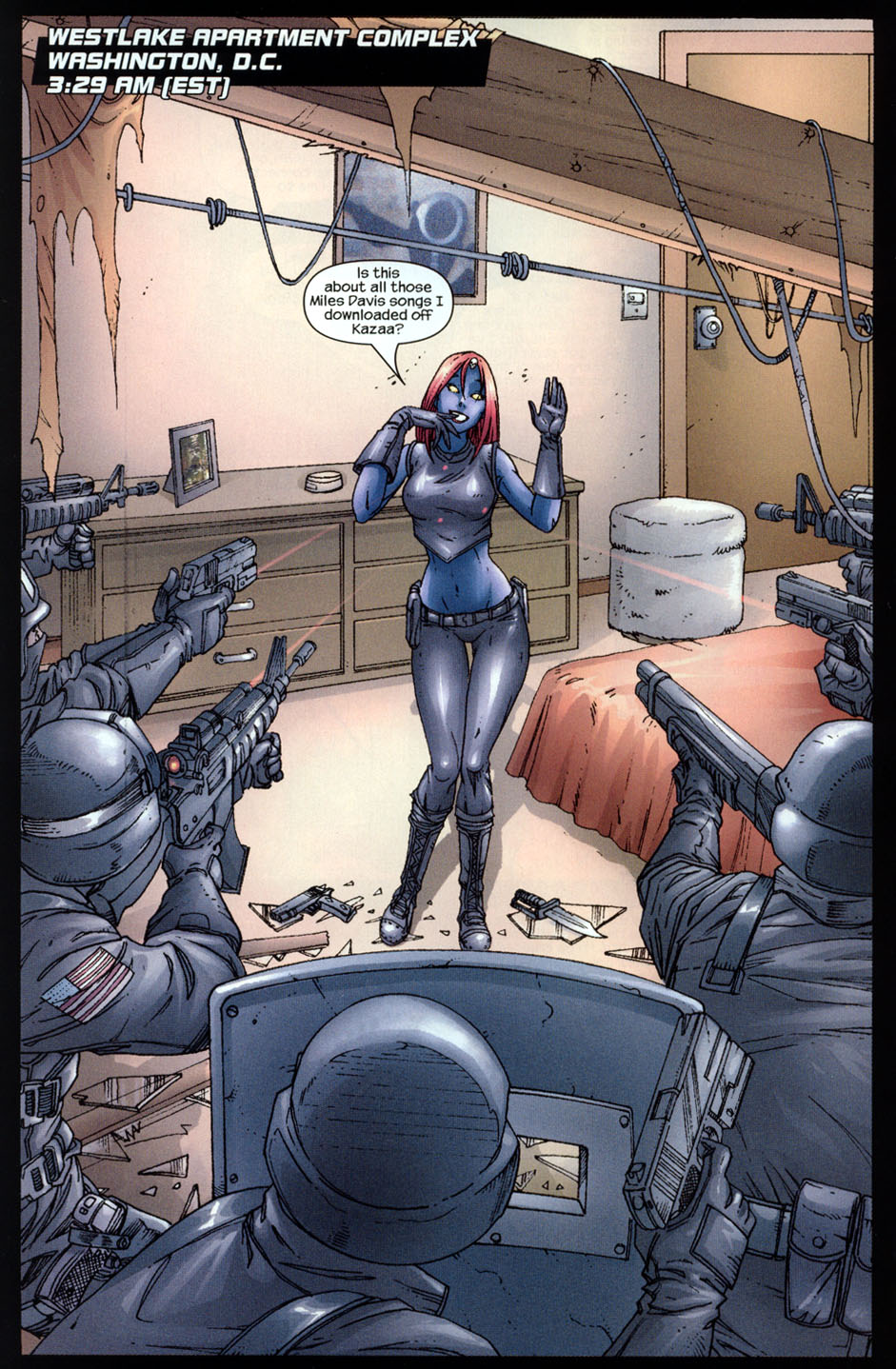 Read online Mystique comic -  Issue #2 - 5