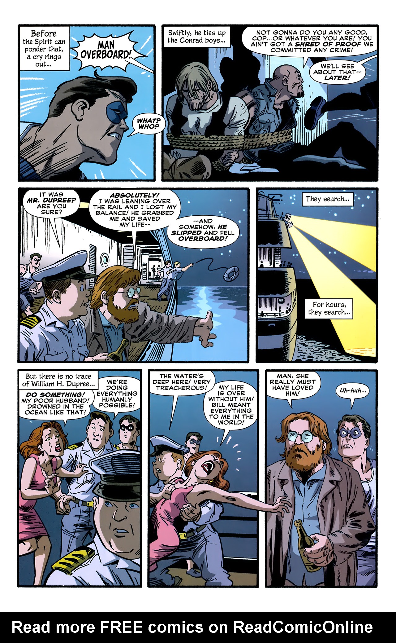 Read online The Spirit (2007) comic -  Issue #17 - 17