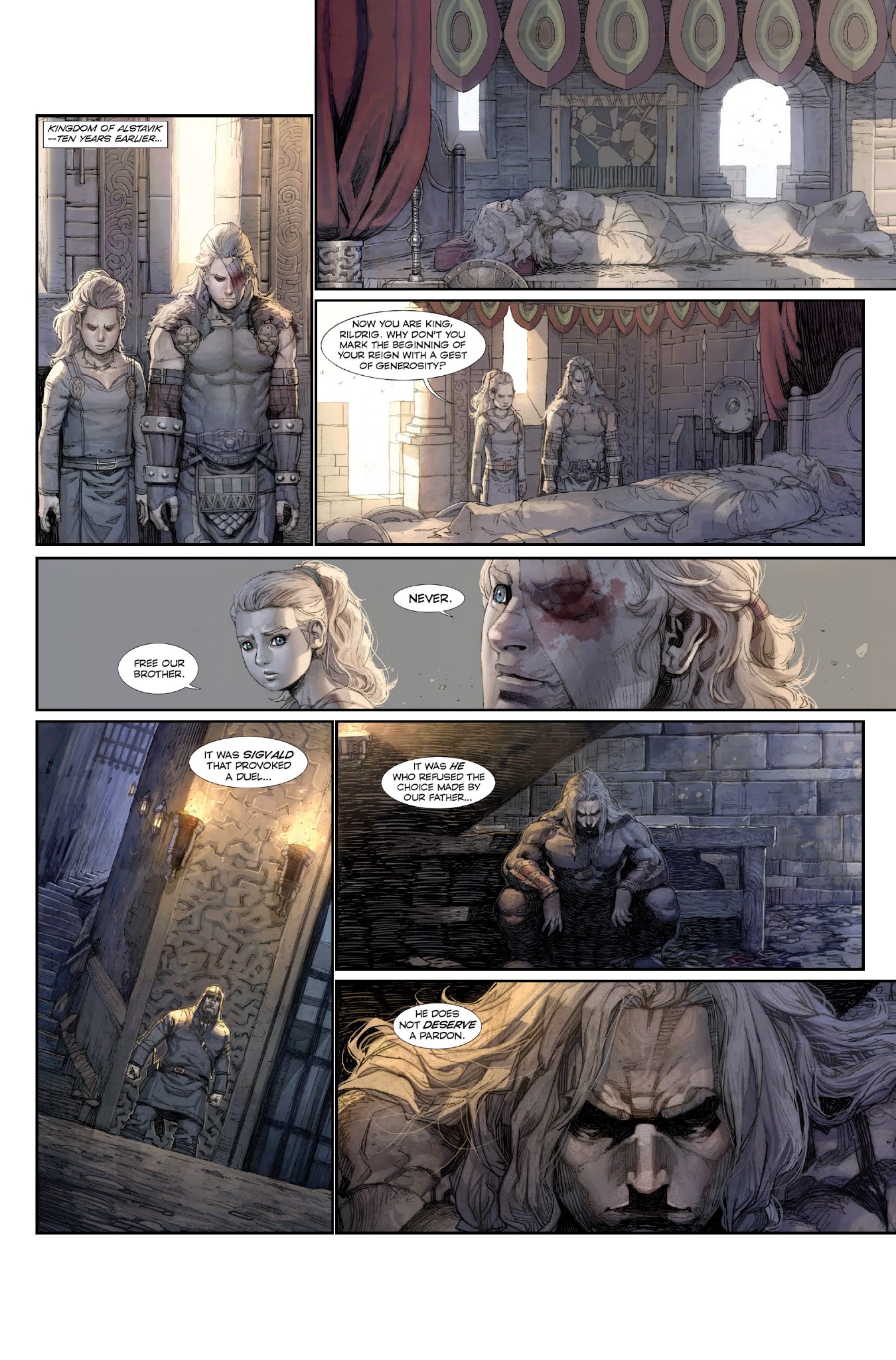 Read online Konungar: War of Crowns comic -  Issue #1 - 42