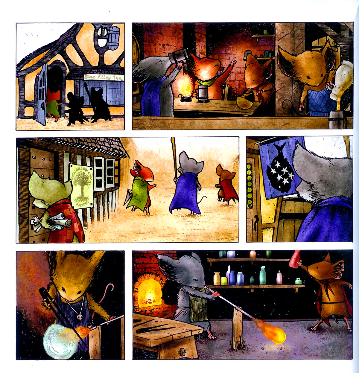 Read online Mouse Guard comic -  Issue #3 - 8