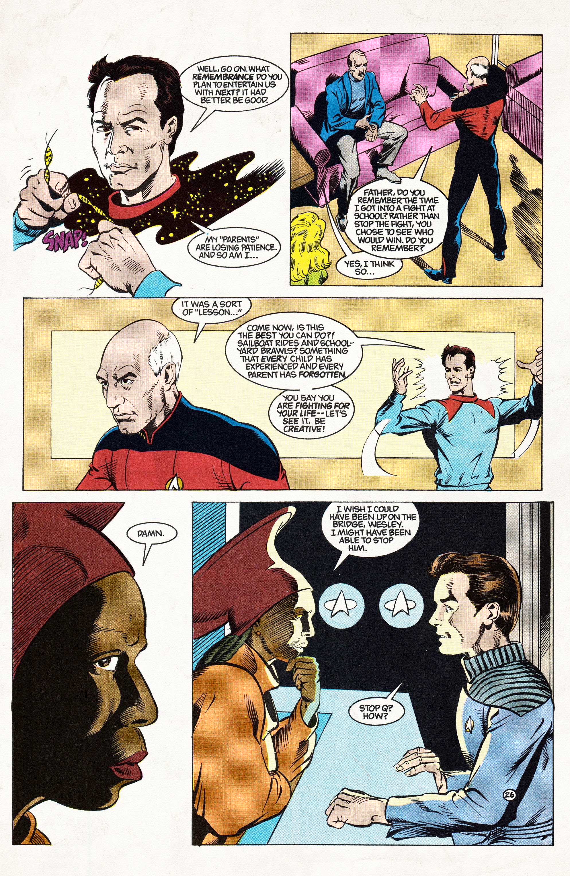 Read online Star Trek: The Next Generation: The Gift Facsimile Edition comic -  Issue # TPB - 28