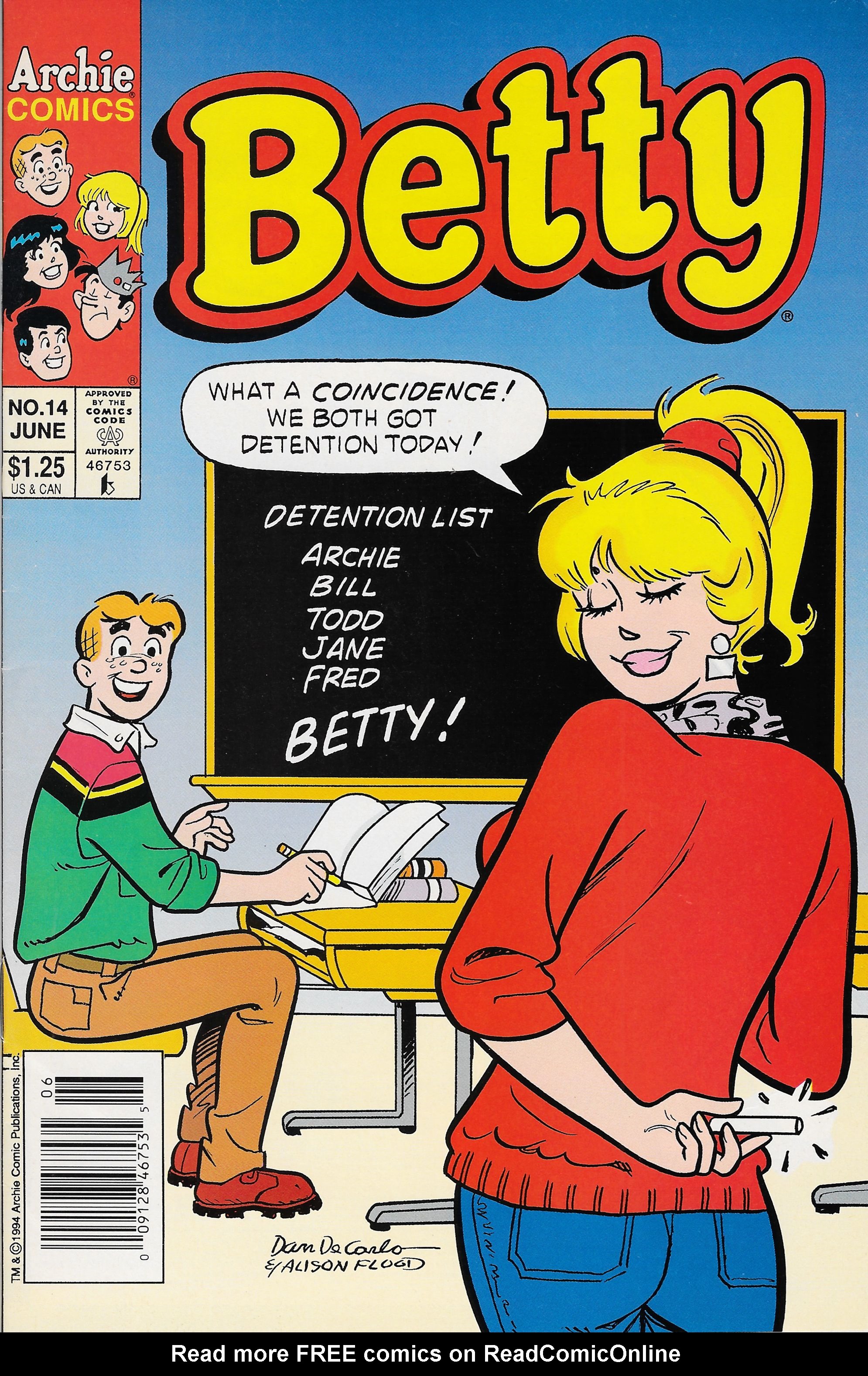 Read online Betty comic -  Issue #14 - 1