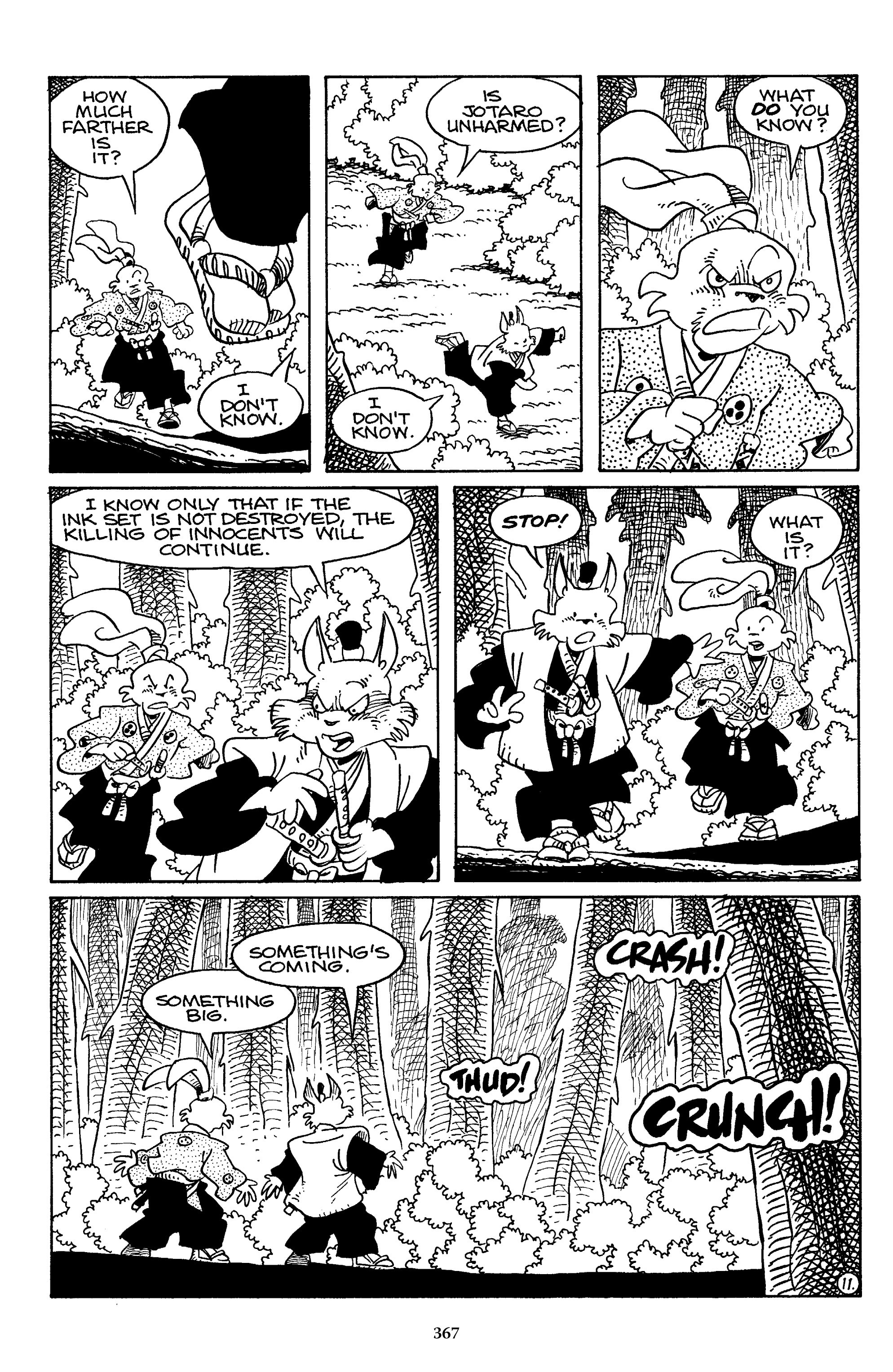 Read online The Usagi Yojimbo Saga comic -  Issue # TPB 4 - 364