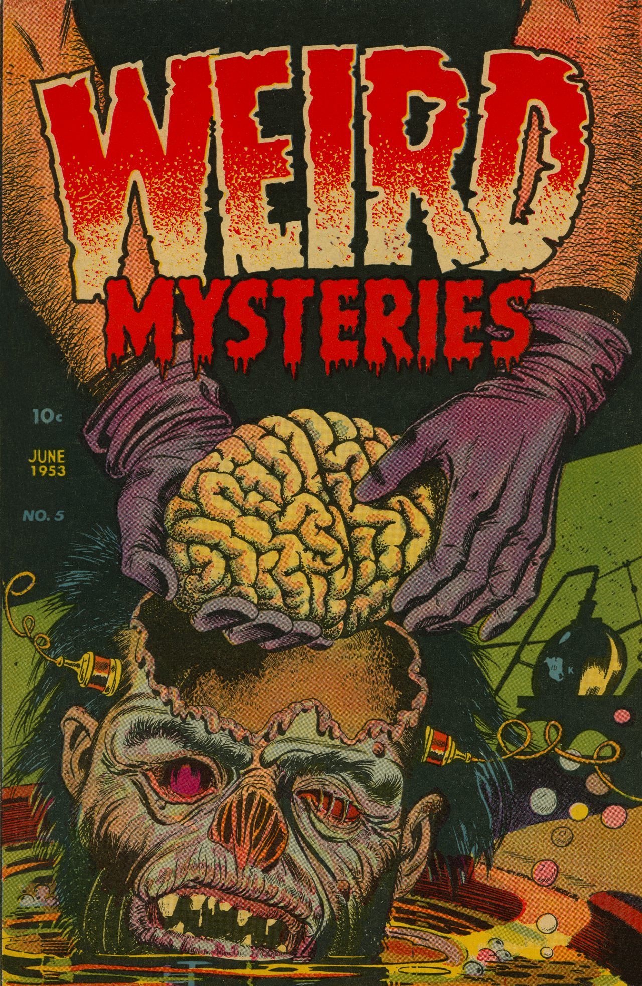 Read online Weird Mysteries (1952) comic -  Issue #5 - 1