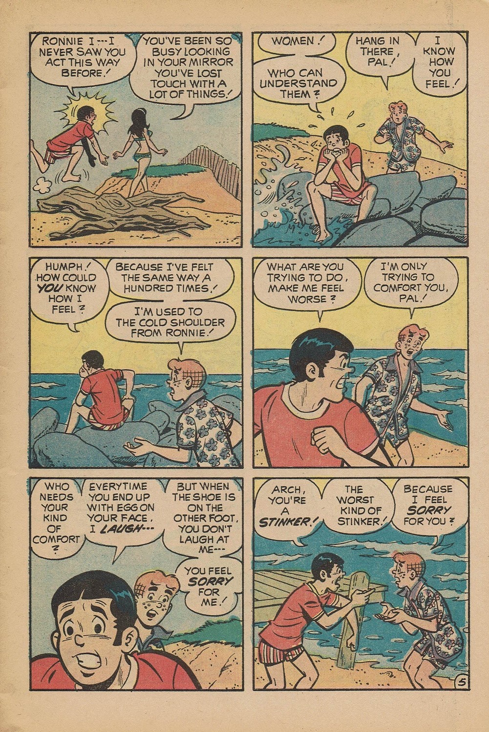 Read online Reggie and Me (1966) comic -  Issue #57 - 7