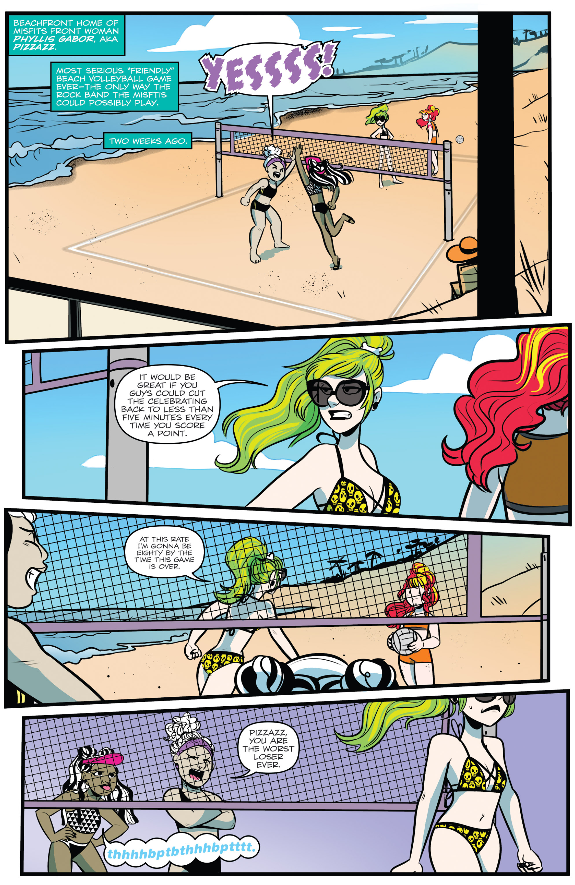 Read online Jem and The Holograms comic -  Issue #25 - 28