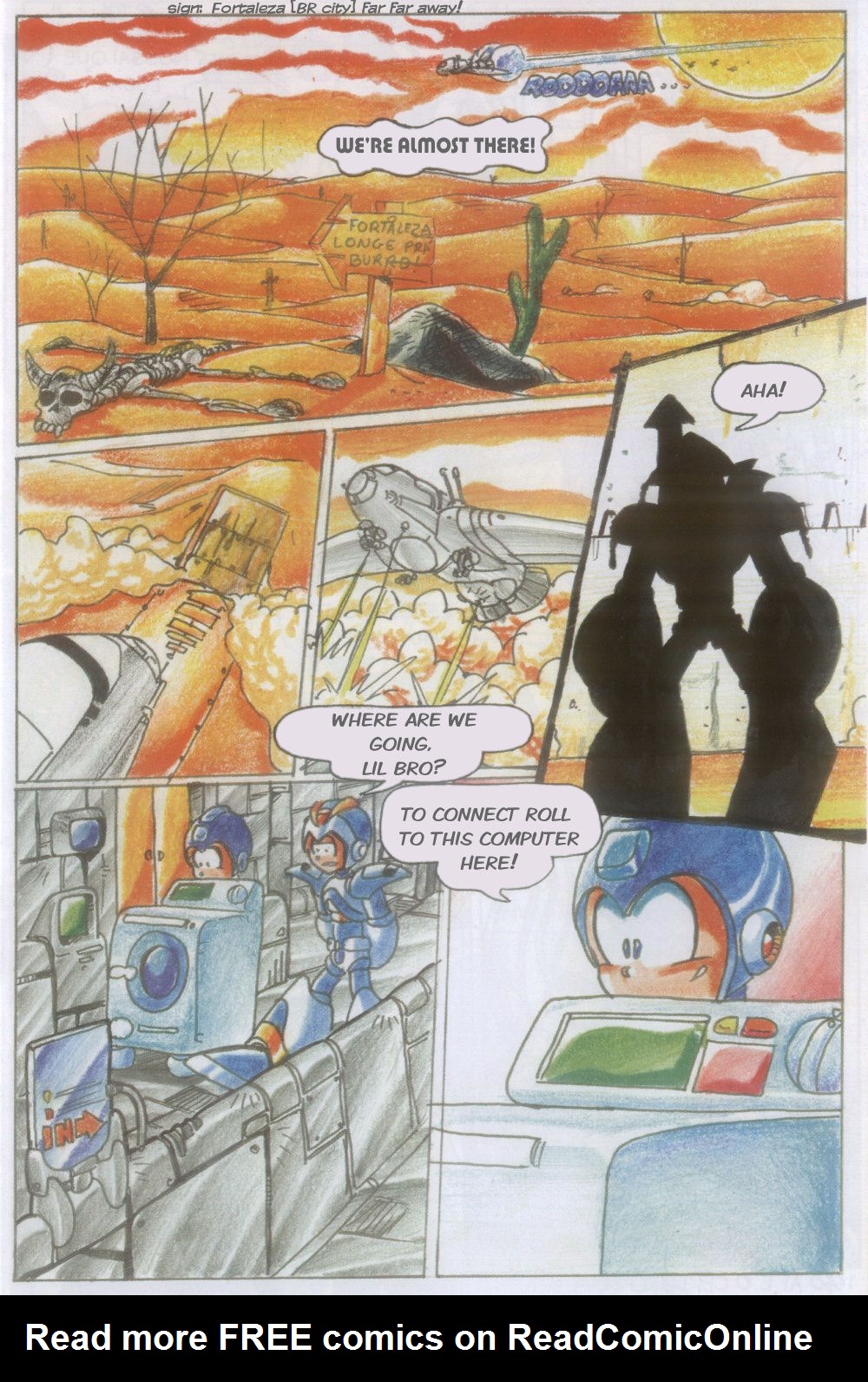 Read online Novas Aventuras de Megaman comic -  Issue #6 - 11