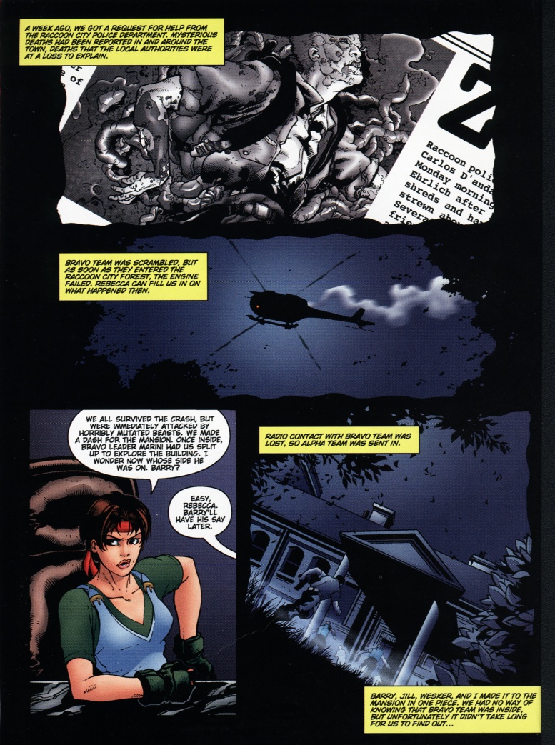 Read online Resident Evil (1998) comic -  Issue #1 - 21