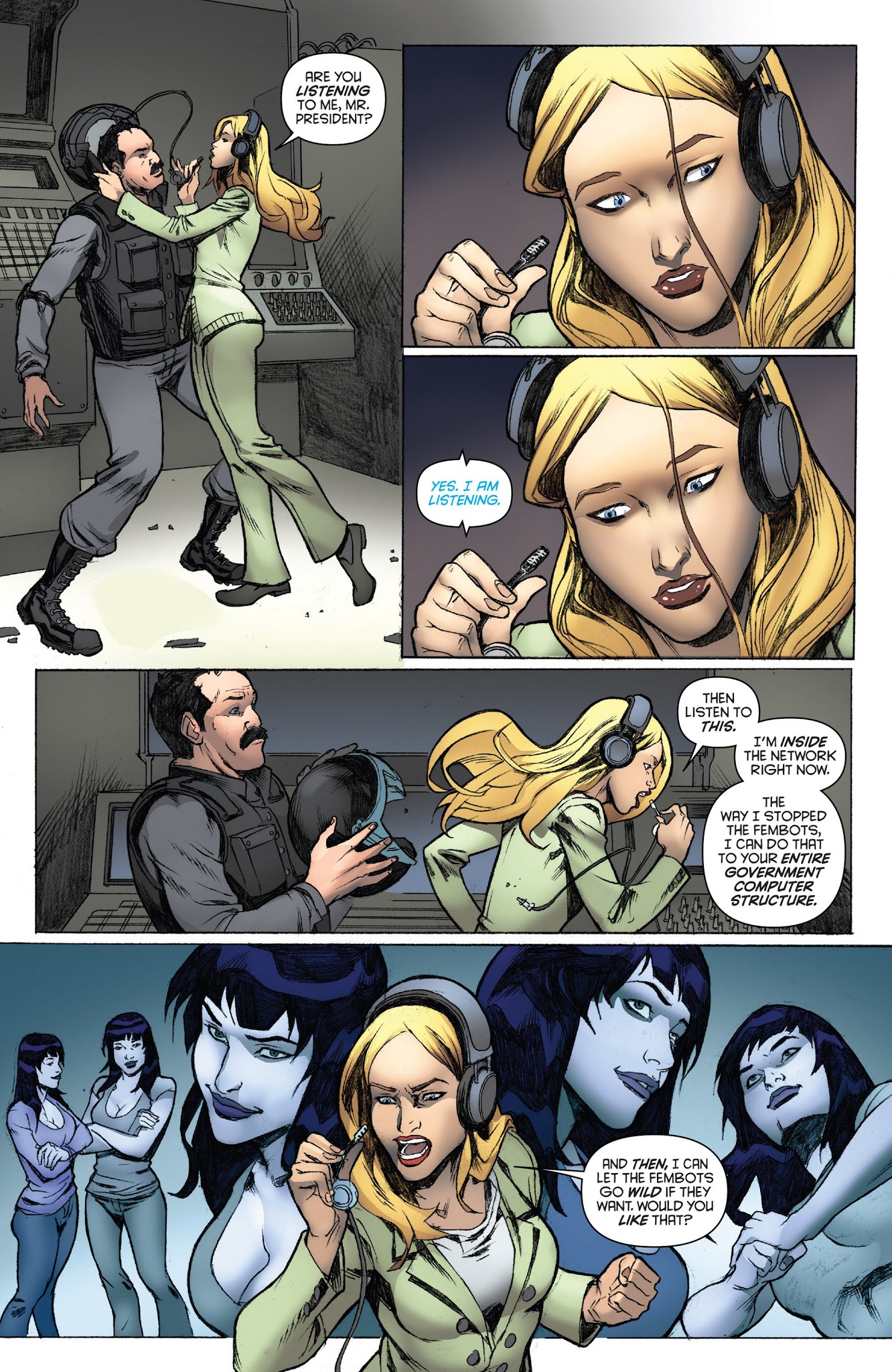 Read online The Bionic Woman comic -  Issue #10 - 18