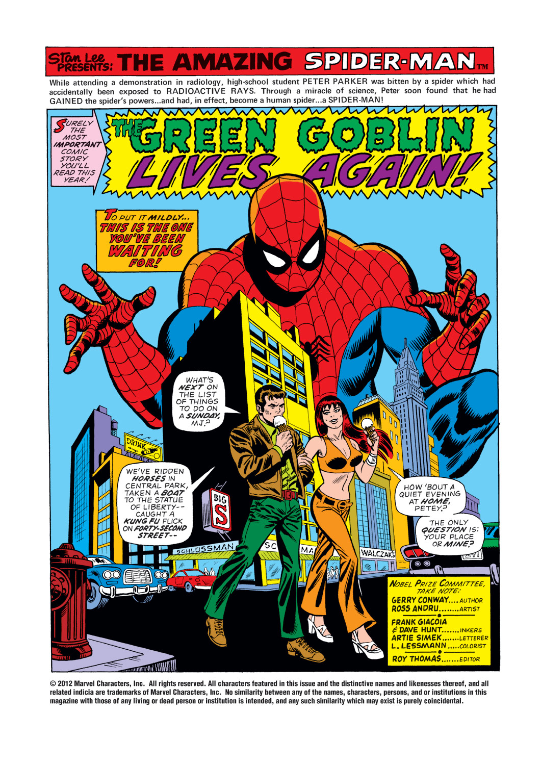 Read online The Amazing Spider-Man (1963) comic -  Issue #136 - 2