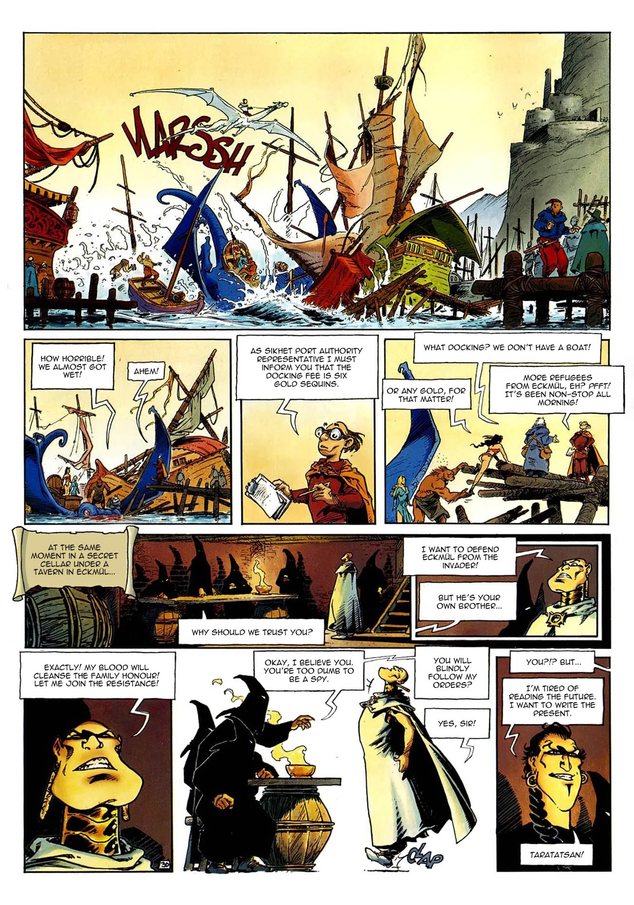 Read online Lanfeust of Troy comic -  Issue #5 - 33