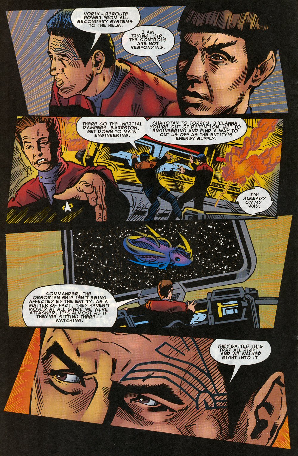 Read online Star Trek: Voyager comic -  Issue #15 - 17