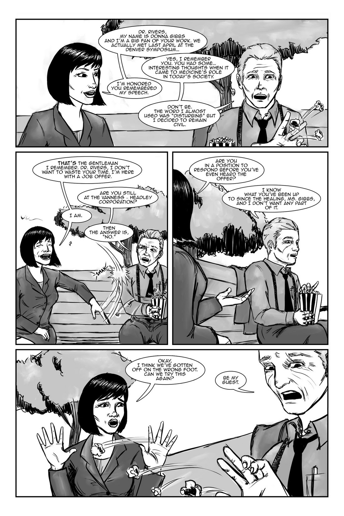 Read online Healed comic -  Issue #4 - 5