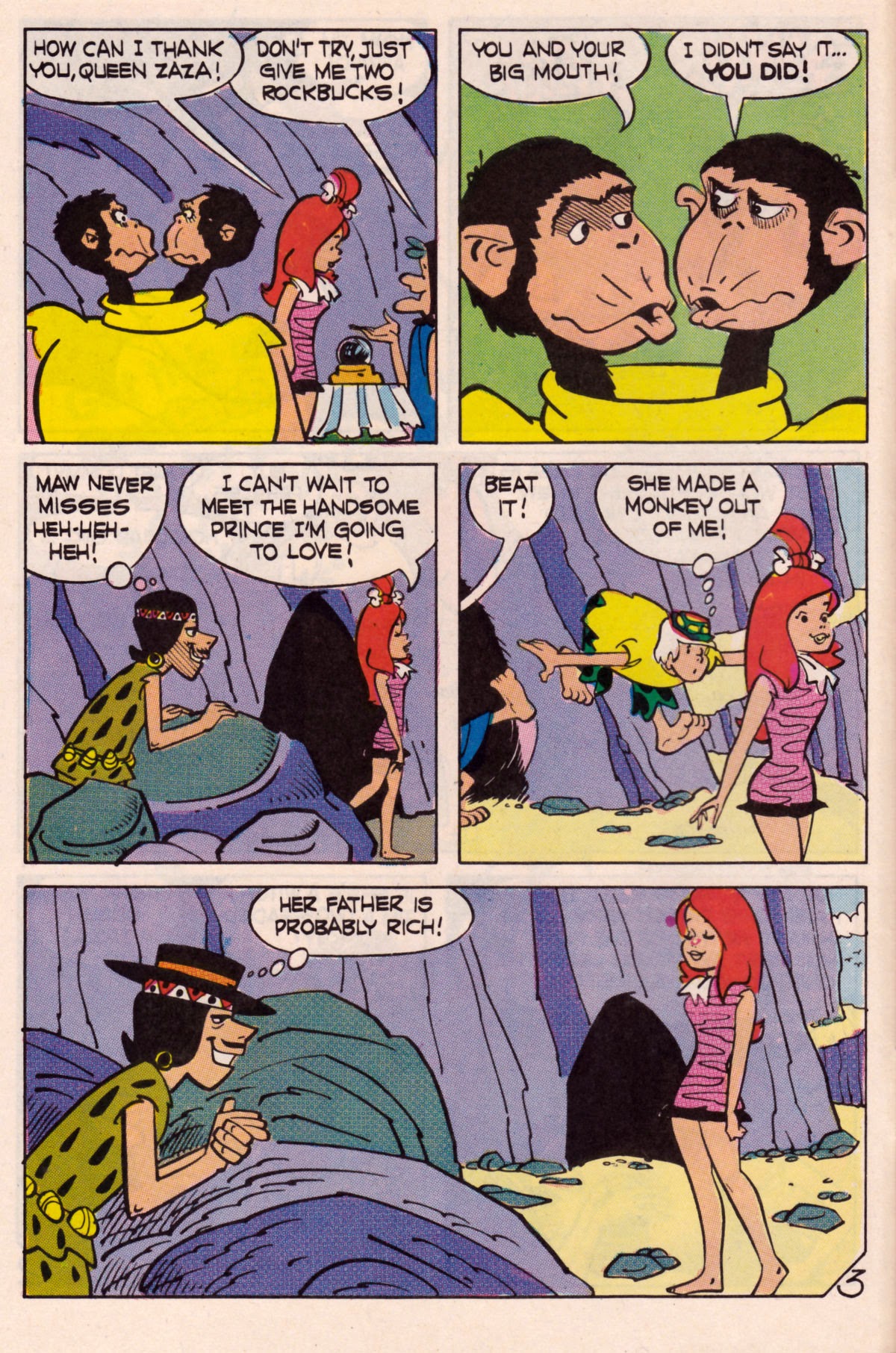 Read online Pebbles & Bamm Bamm comic -  Issue #1 - 5