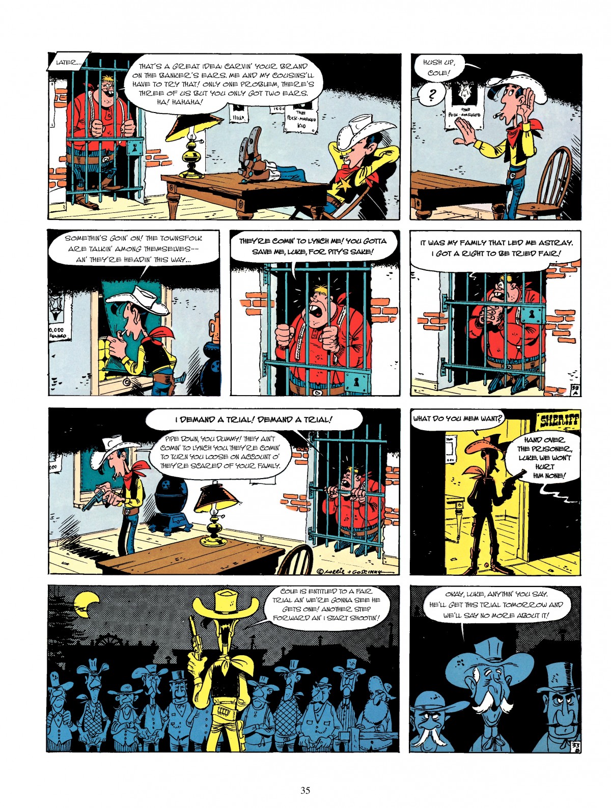 Read online A Lucky Luke Adventure comic -  Issue #4 - 37