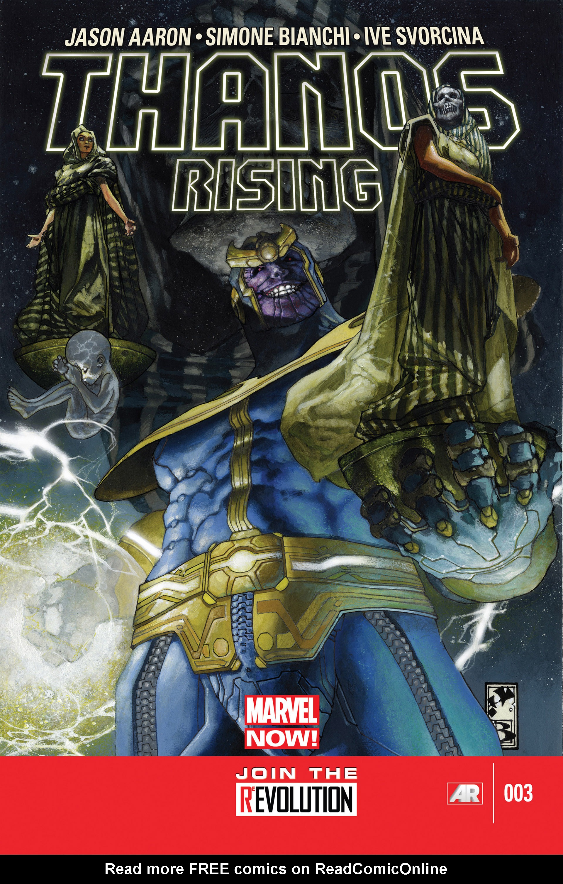Read online Thanos Rising comic -  Issue #3 - 1