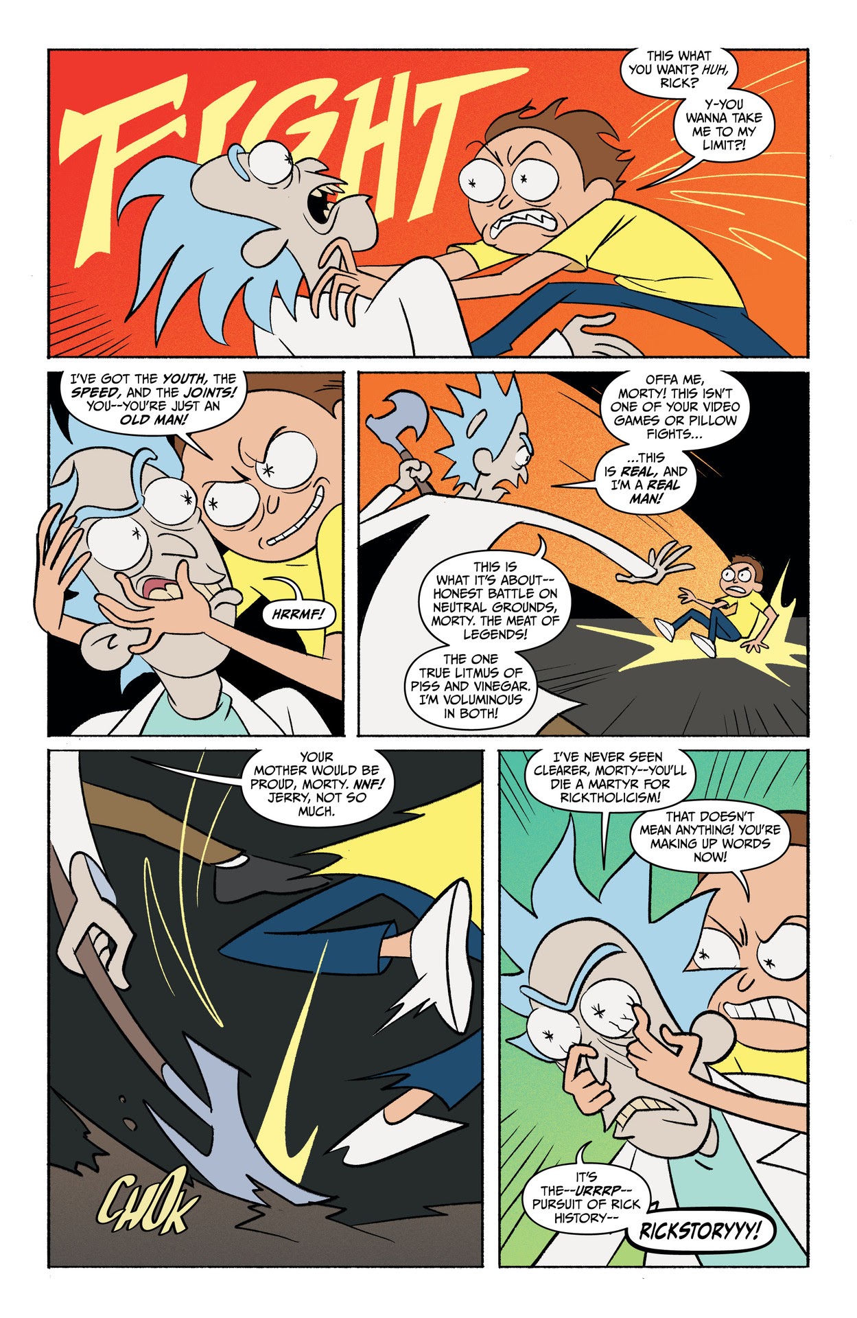 Read online Rick and Morty: Go to Hell comic -  Issue #4 - 16