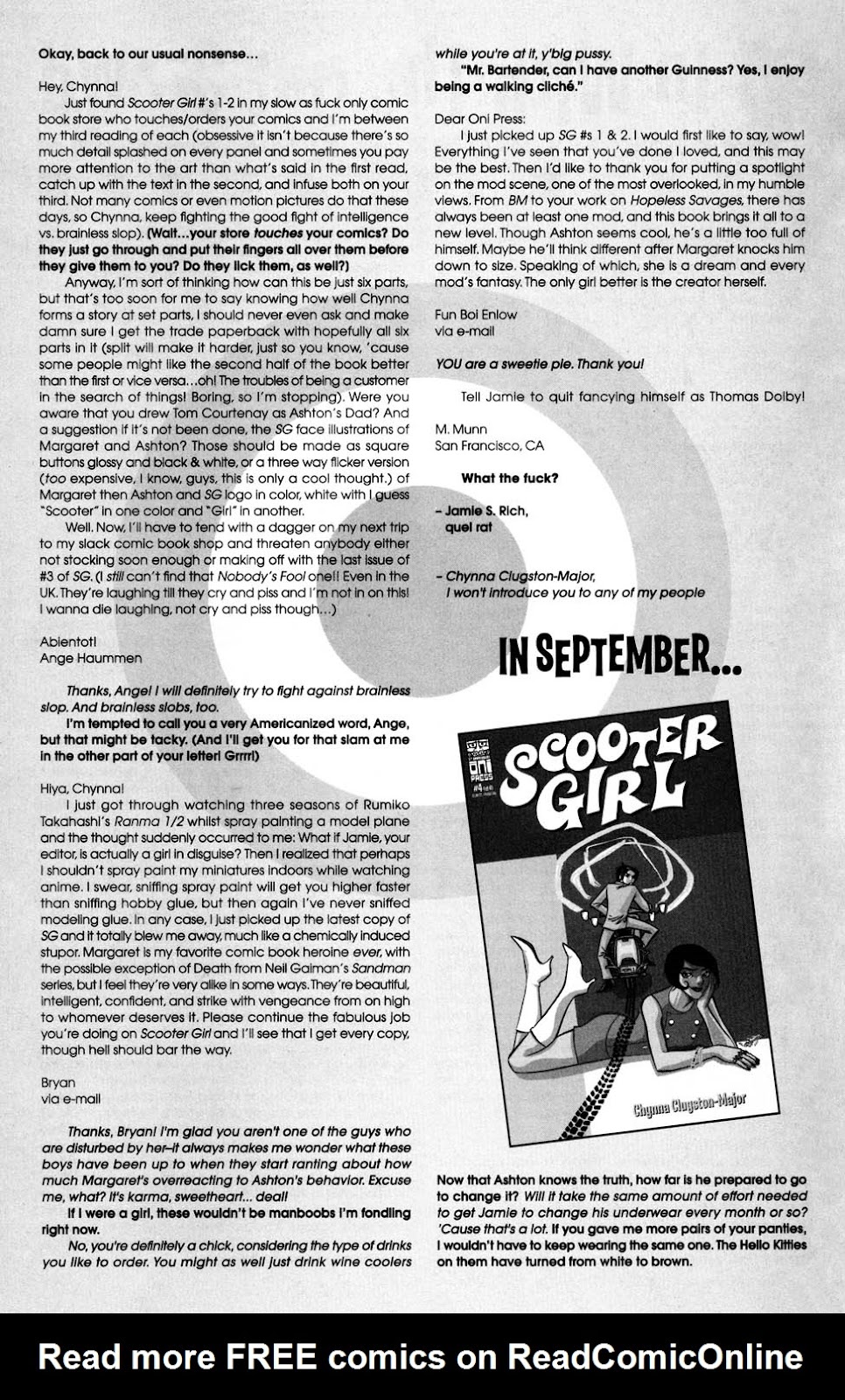 Read online Scooter Girl comic -  Issue #3 - 28