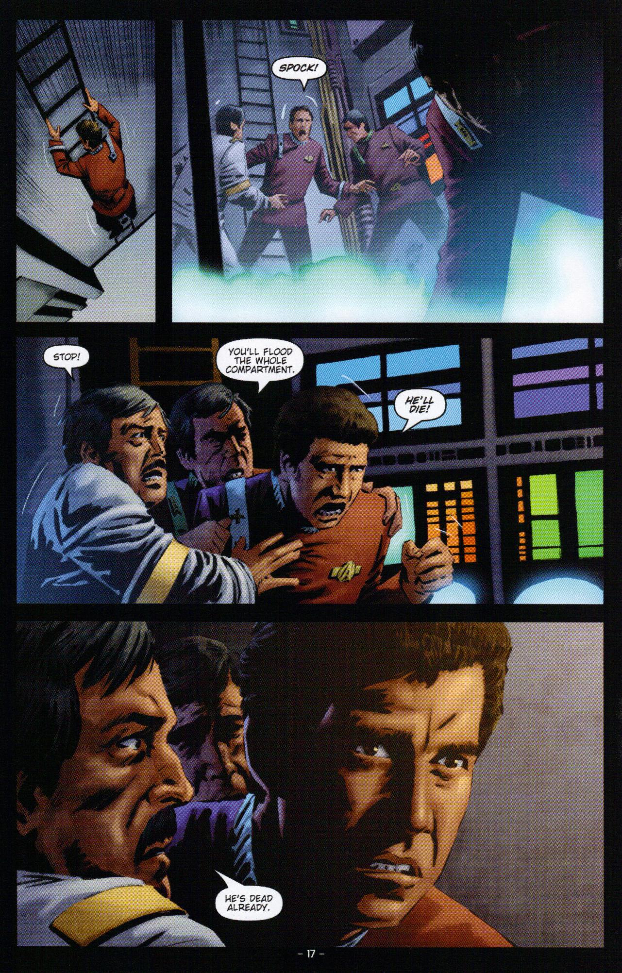 Read online Star Trek II: The Wrath of Khan comic -  Issue #3 - 17