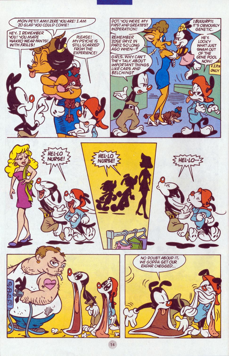 Read online Animaniacs comic -  Issue #3 - 16