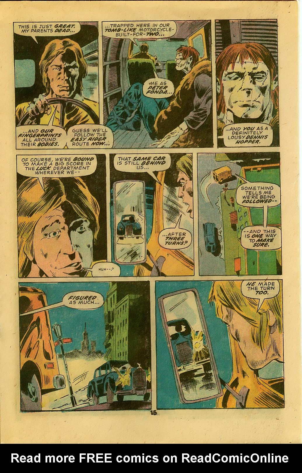 Read online Frankenstein (1973) comic -  Issue #14 - 10
