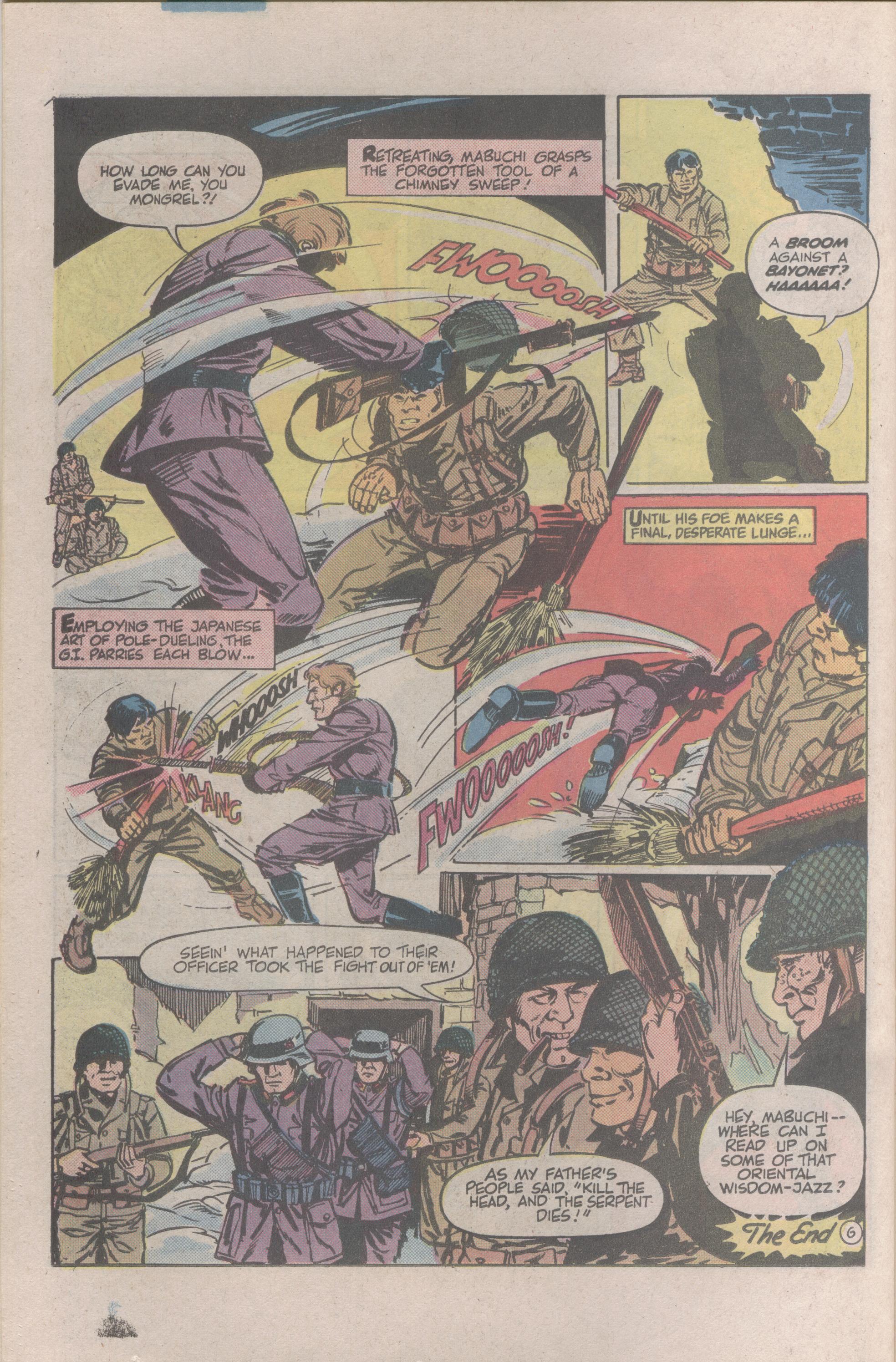 Read online G.I. Combat (1952) comic -  Issue #276 - 30