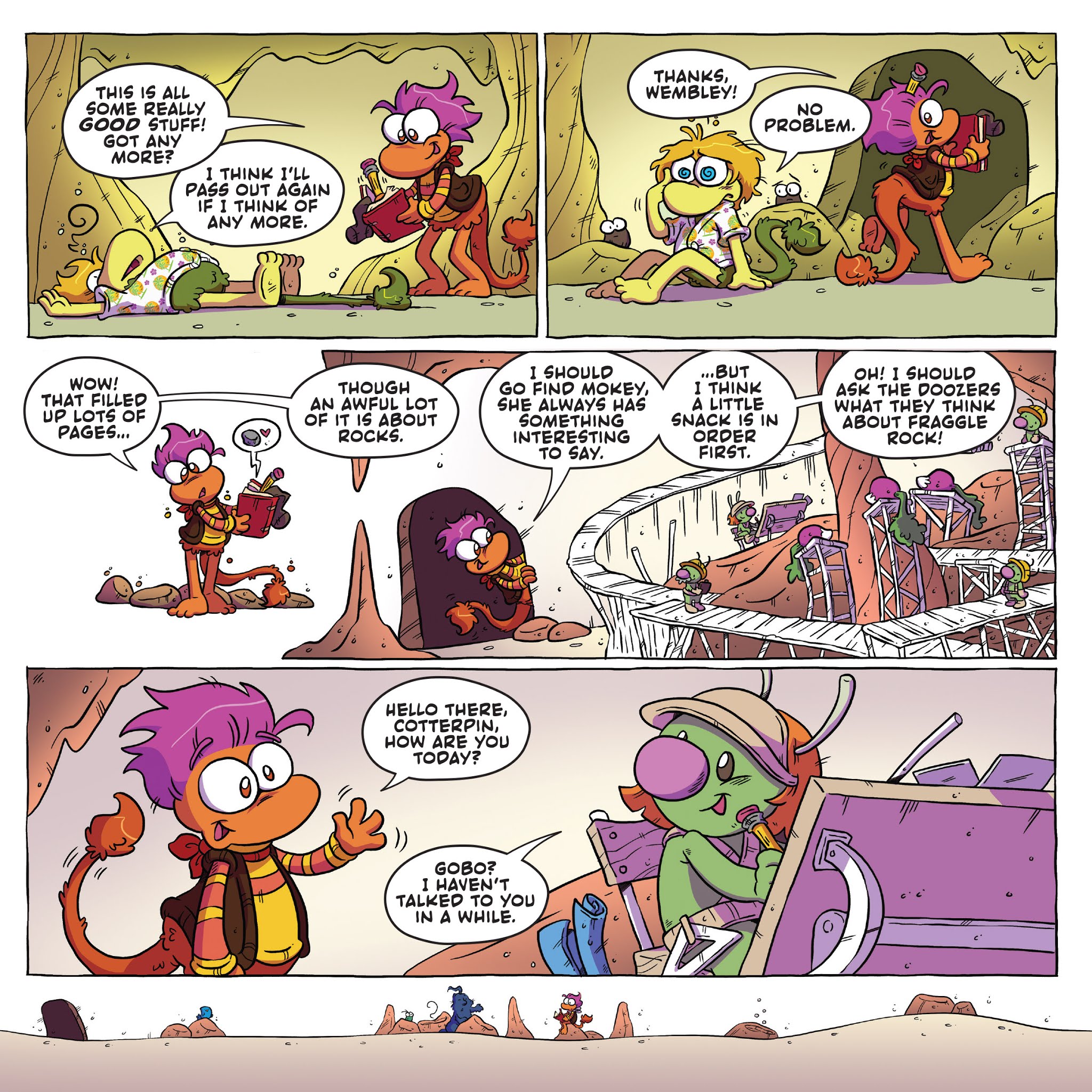 Read online Jim Henson's Fraggle Rock comic -  Issue #4 - 15