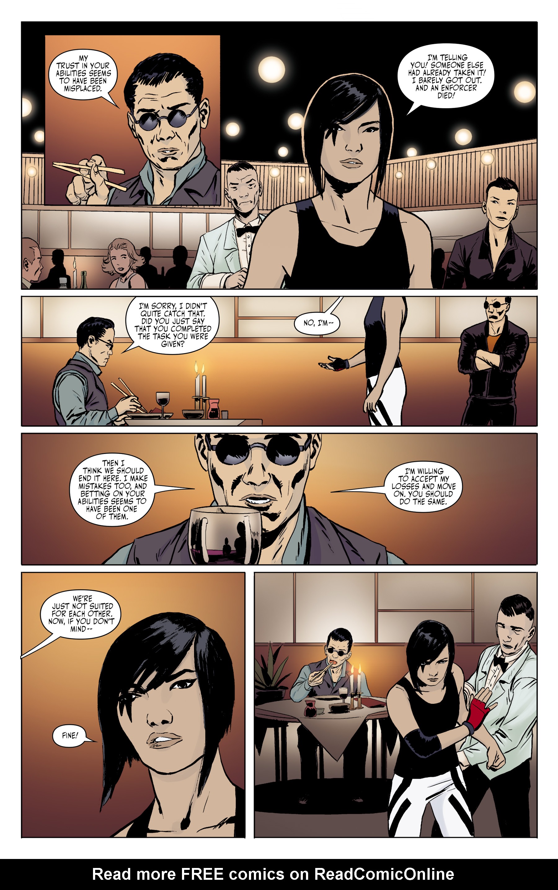 Read online Mirror's Edge: Exordium comic -  Issue #3 - 11